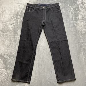 New Stefano Ricci Straight Jeans Men's Size 38 Black Denim Designer Luxury